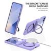 Magnetic for Magsafe with Hinge Protection & Kickstand Phone Case for Samsung Galaxy Z Flip 7 6 5 4 3 Flip7 Flip6 Flip5 Flip4 5G