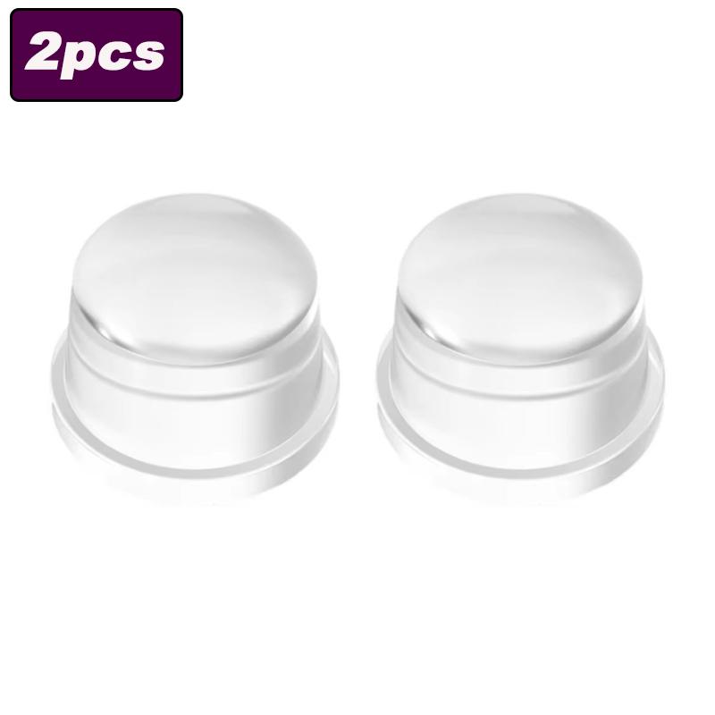 1-8 Stück Transparenter Türstopper Selbstklebender Türhalter Schnapper Bodenmontierter Türstopper zum Schutz von Wand und Möbeln