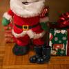Vaguelly 7pairs Mini Santa Claus Shoes Model Decorative Dollhouse Accessories Realistic Christmas Boots for Mini Decoration for Craft Displays