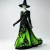 Halloween Dress Up Tree House Thorns Lace Mesh Long Dress Dress