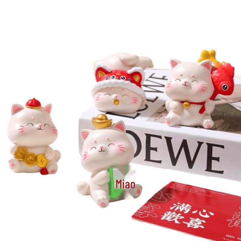 Yuyi Angel Lucky Cat Figure