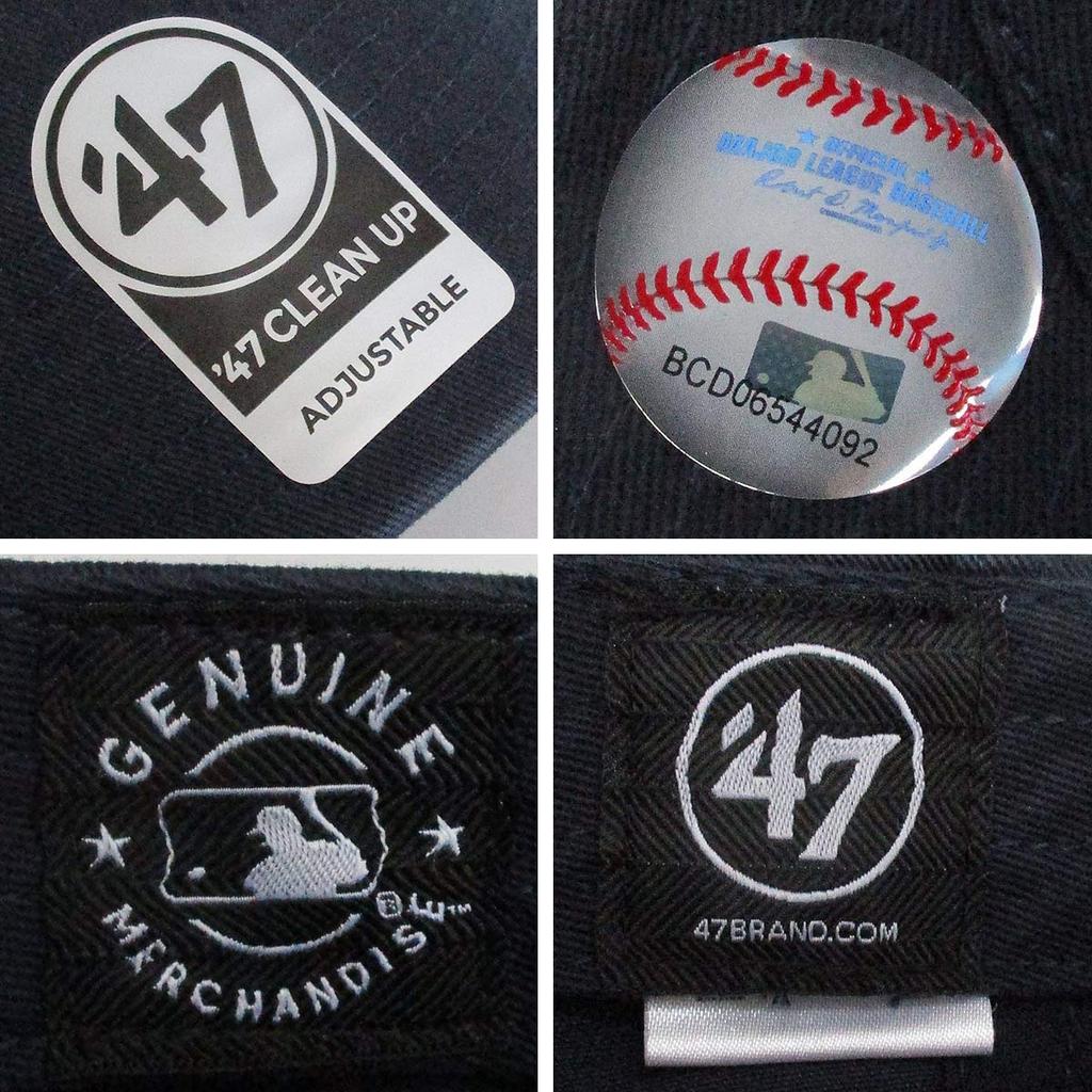 Brand Clean Up Baseball for Men and by Forty Seven Nationals '47 Cap, RGW15GWS-NY, Navy, Women, Brand,
