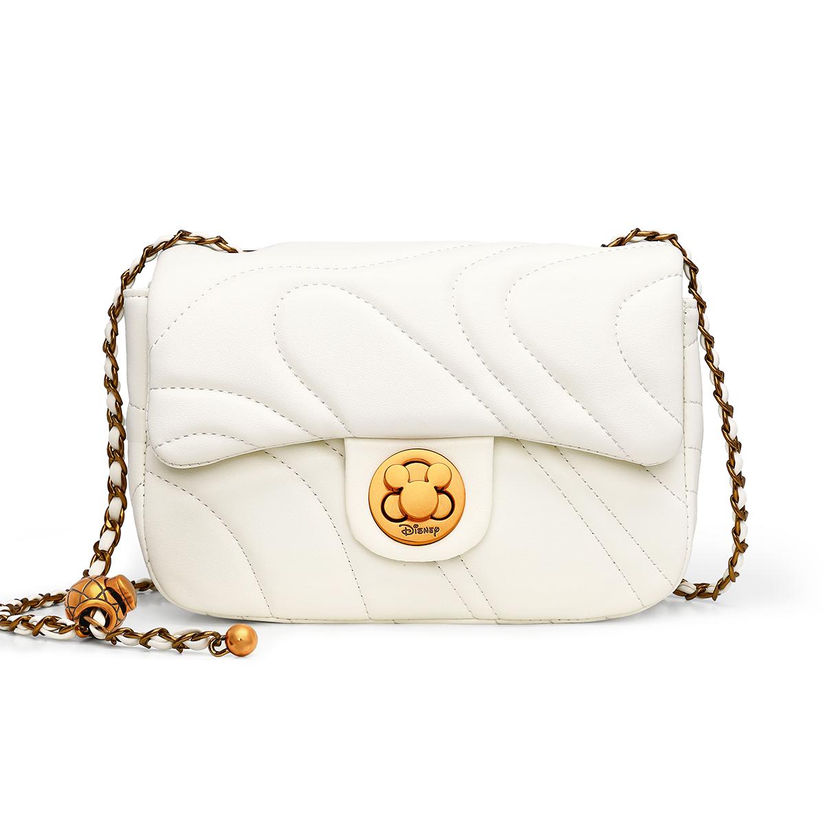 

Новая полиуретановая сумка через плечо из серии Disney Mickey, сумка кроссбоди, женская, черно-белая BMK-71424M 20.1*8.1*14.0CM