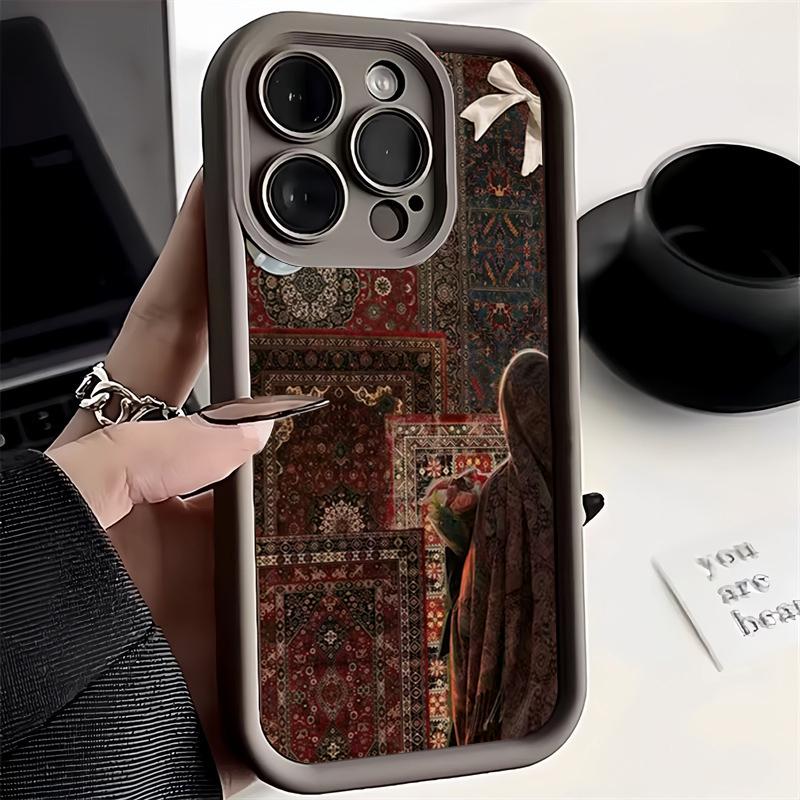 Vintage Persian Carpet Phone Case for Samsung S26 S25 S24 S23 S22 S21 S20 F06 M16 Note 20 FE Plus Ultra 4G 5G Soft TPU Cover