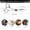 6-inch Napson Black Gem Double-Sided Sword Hairdressing Shears