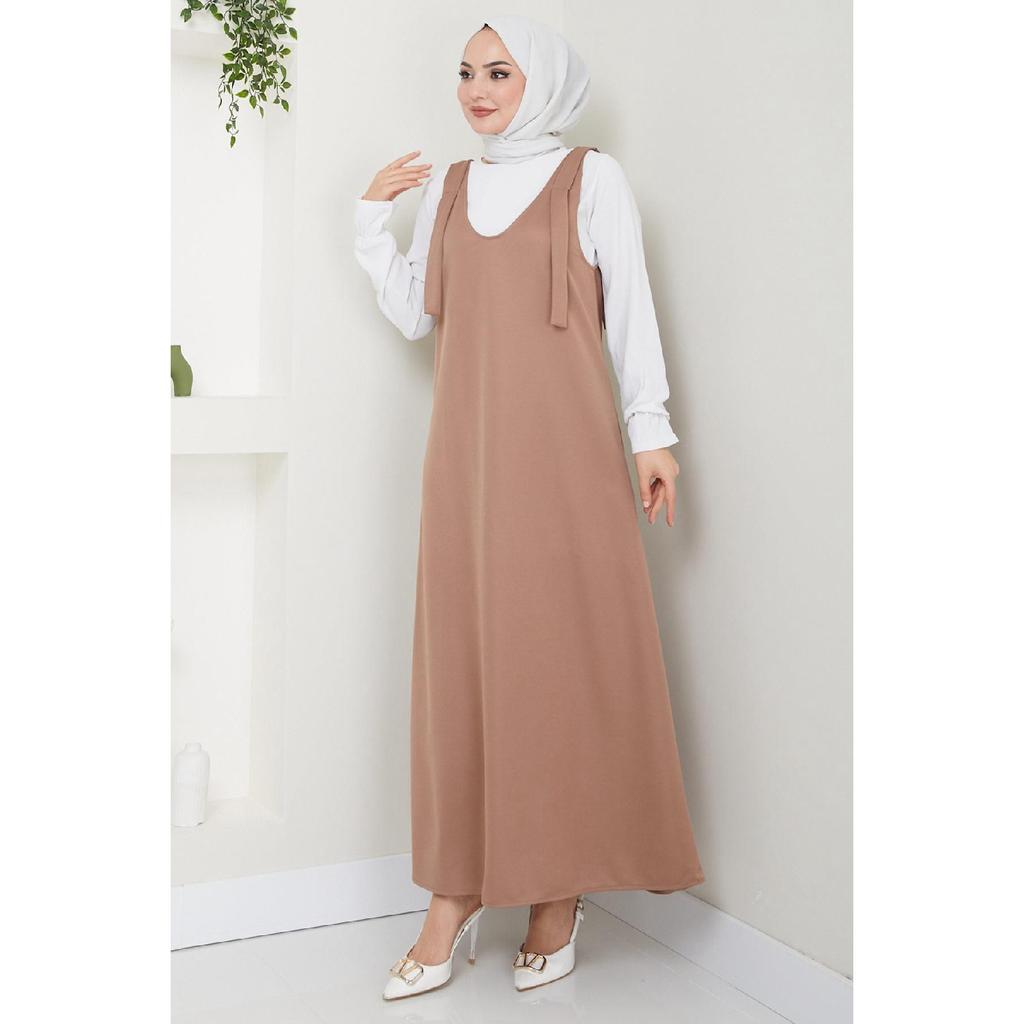 Rochie Gilet Tricotat Nehir Negru HM2389