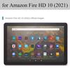 Pouzdro na tablet pro Kindle Fire HD 10 2021 10,1" silikonové měkké pouzdro s airbagem, průhledná ochrana, e-kniha, TPU, pohodlné