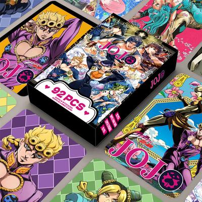 Anime JoJo's Bizarre Adventure Lomo Card Double-sided Printing Picture Collection Card
