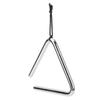 Triangle Percussion Instrument 4 Inch Stainless Steel Hand Percussion Triangle for Music Education Dinner Ringtone