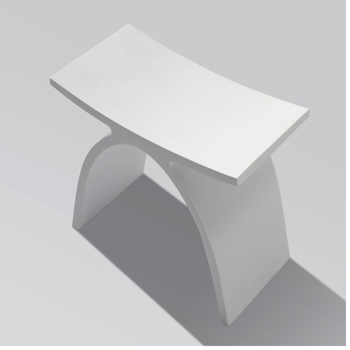 

Ванная комната Стул из искусственного камня Санузел Маленькая скамейка Гардеробная Стул для душа Ступенька для ванны S белый