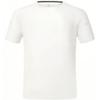 Solid Color Round Neck Casual Pullover Short Sleeve T-Shirt Men Tops White A11M427117F-WT