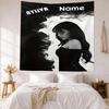 Ayliva Custom Your Name Wall Decor Tapestry Art For Pet Memorial Birthdaywedding Party Backdrop Family Gift