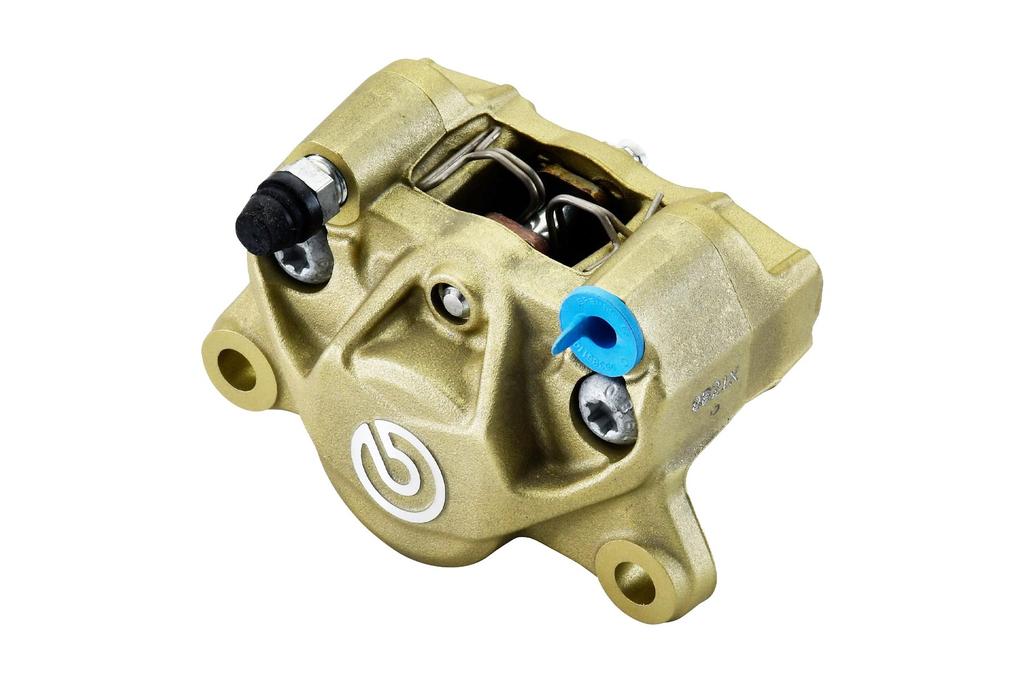 Brembo P2-RS84 2-teiliger Bremssattel, 34, Gold, 20.B852.15