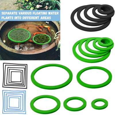 5/10Pcs Aquarium Floating Plant Rings Fish Feeding Rings Floating Grass Blocking Rings for Fish Tank Aquarium Pond Accessories
