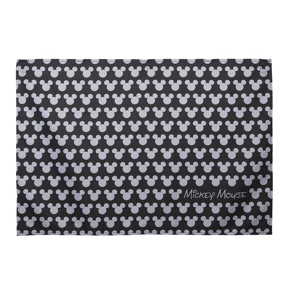 Napolex Car Curtains Easy Installation with Strong Blocks of UV Features a Mickey Silhouette Disney Mickey Mouse (2 Panels), Magnets, 97% Rays,