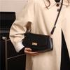 Stylish Pu Leather Saddle Bag For Women Casual Trendy Crossbody Shoulder Bag