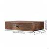 Houten Bureaulade Organizer Compact Mini Ladekastje Rommel Organisatie MultiLade Houder
