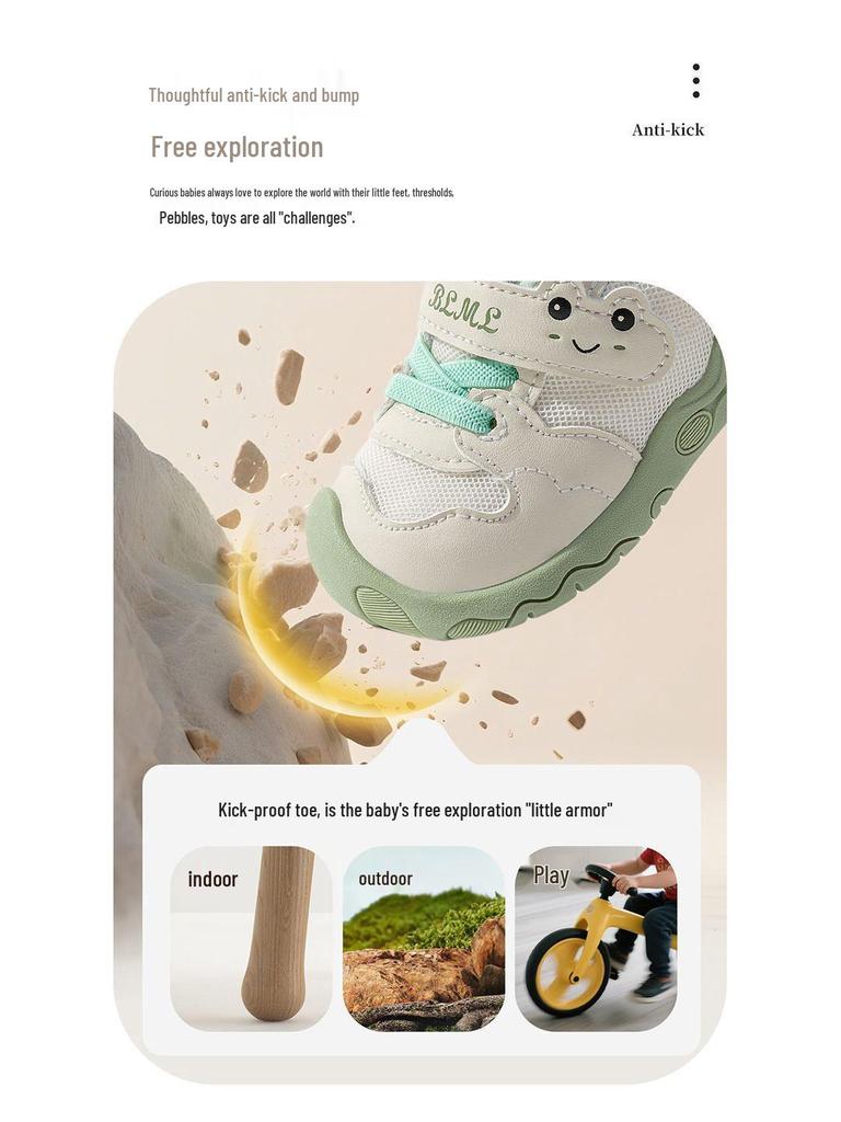 2026 New Breathable Lightweight Spring Shoes for Toddlers: Boys' & Girls' Baby Shoes