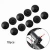 10pcs Rubber Material Stem Top Cover Black Bowl Set Cover Bicycle Headset Cover  Cycling Parts