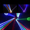 New Mini Six-Arm Disco Party DJ Laser KTV Atmosphere Light Remote Control Colorful Stage Effect Light