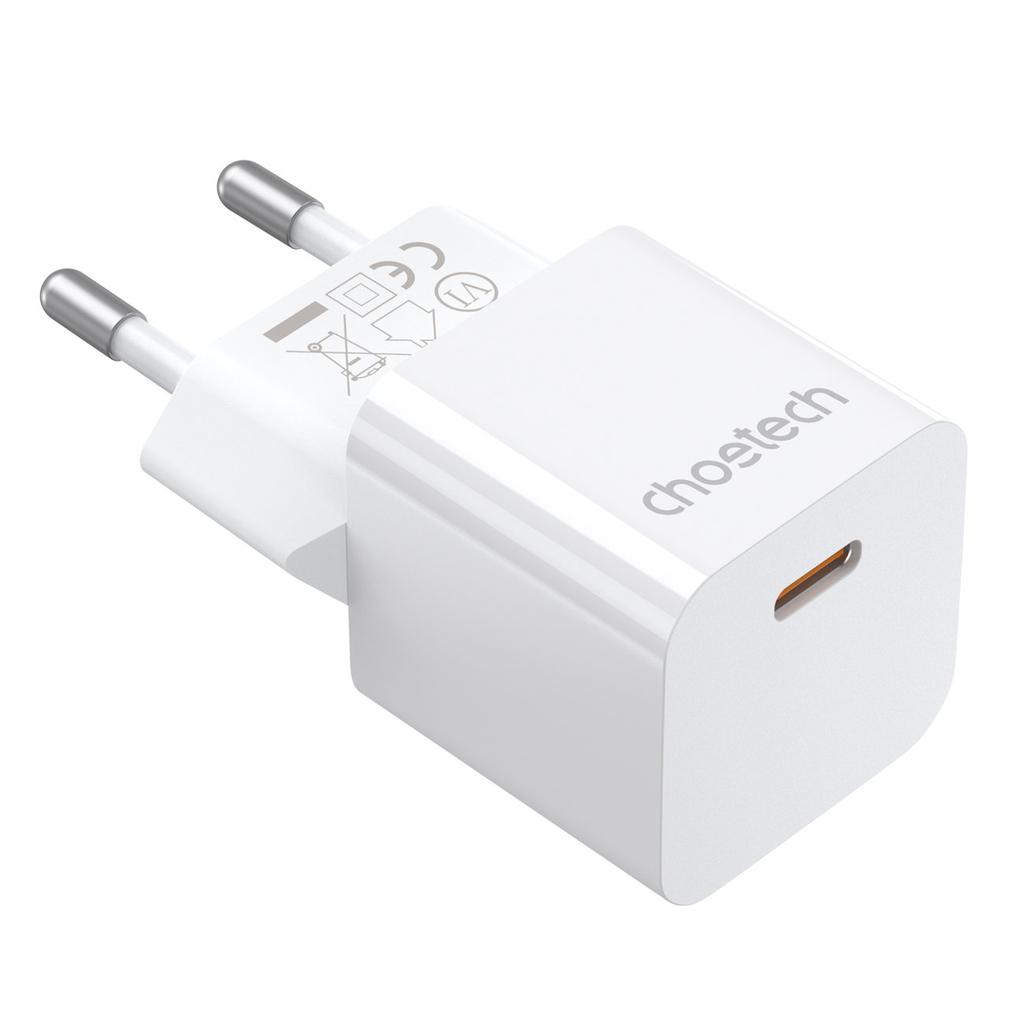 20W USB Type C Wall Charger White