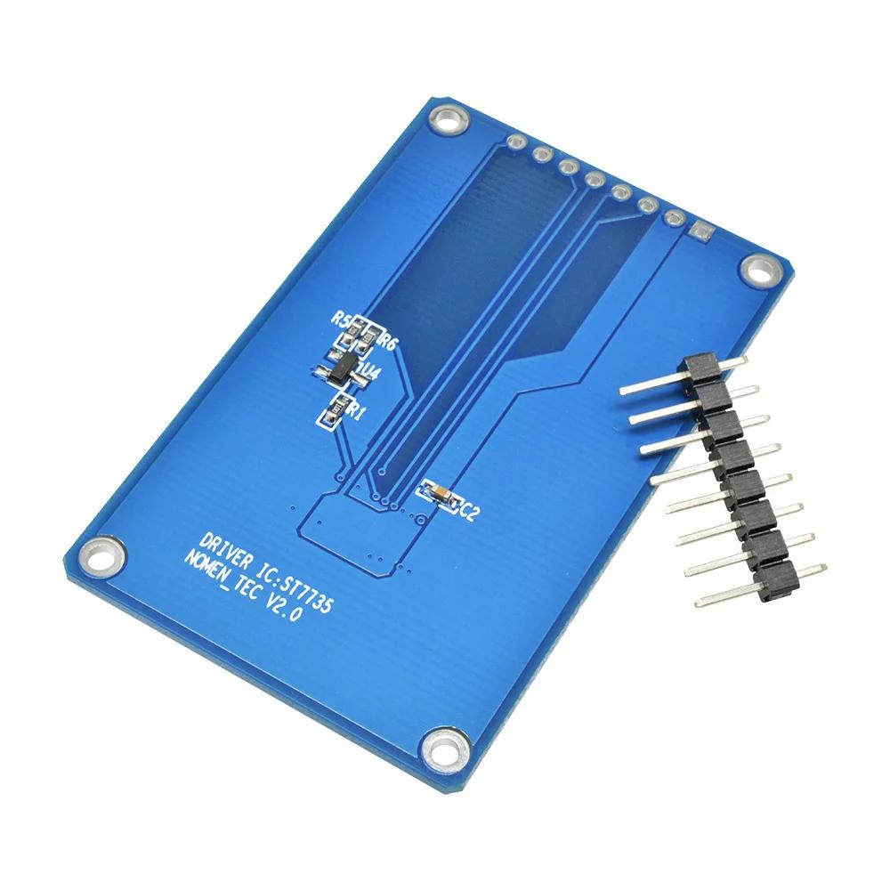 1.8 Inch Full Color 128x160 SPI Full Color TFT LCD Display Module ST7735S 3.3V Replace OLED Power Supply for Arduino