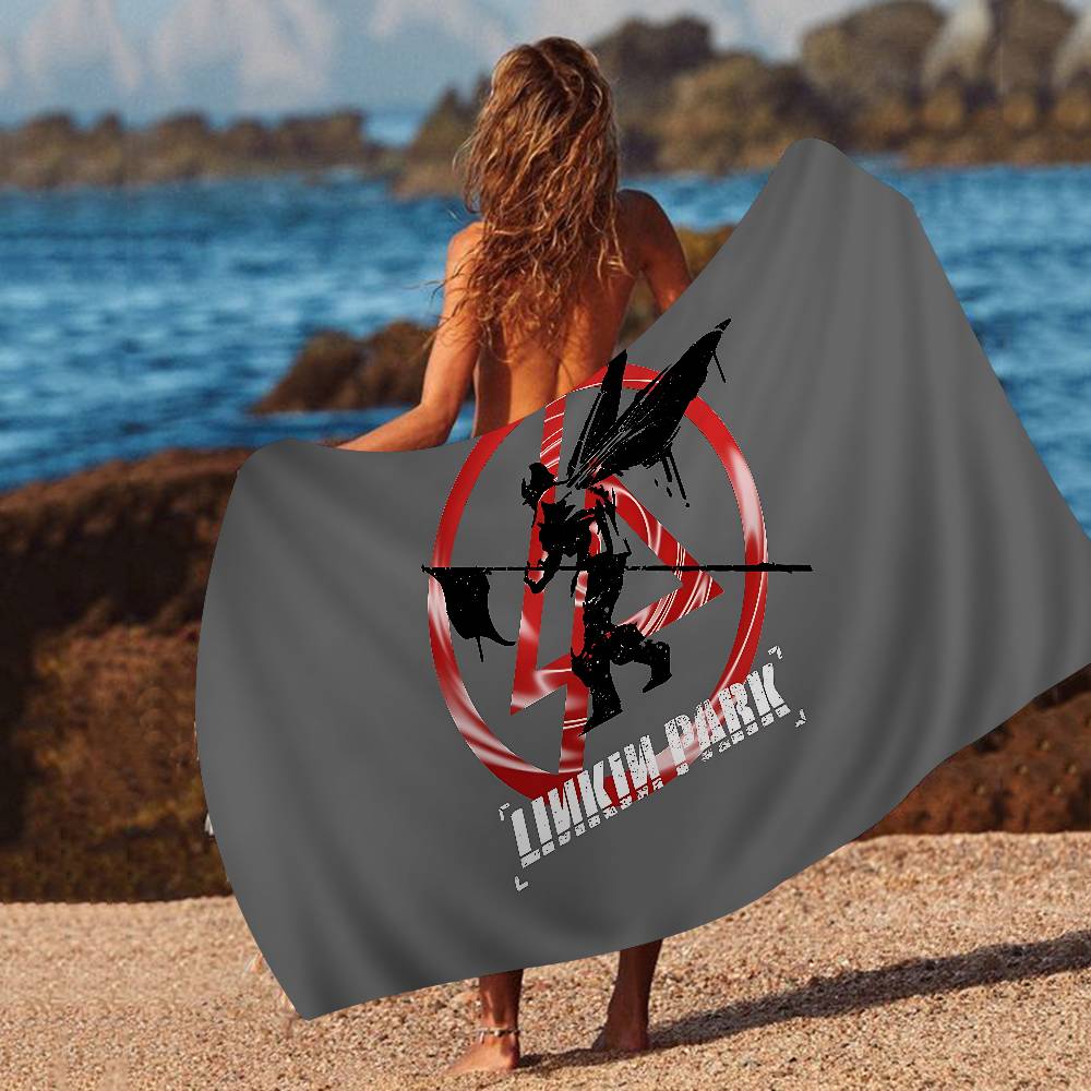 L-Linkin Hot Band Park Big Microfiber Beach Towels Quick Dry Towel Sand Beach Towels Pool Towel For Travel Swim Pool Yoga