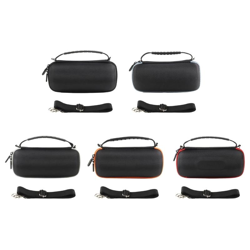 Hard Carry Case For Flip 7 Bluetooth-compatible Speaker Holder Shockproof Bag with Shoulder Strap Soft Flocking Interior