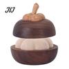 Minimalist Wood Aroma Diffuser Mangosteen Passive Oil Diffuser, Wooden Essential Creative Aromatherapy Portable Scent Diffusers, No-Electric