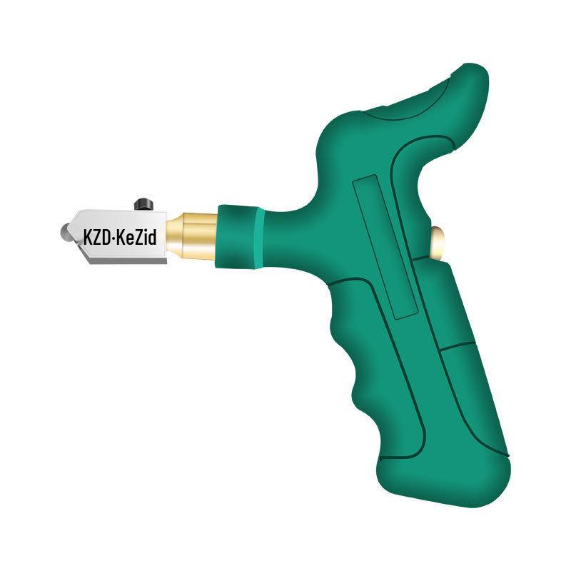 Hand-Held Glass Tile Cutter and Separator Set with Roller
