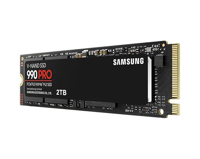 Samsung 990 PRO 2TB M.2 2280 PCIe 4.0 x4 NVMe SSD (7450/6900 MB/s)