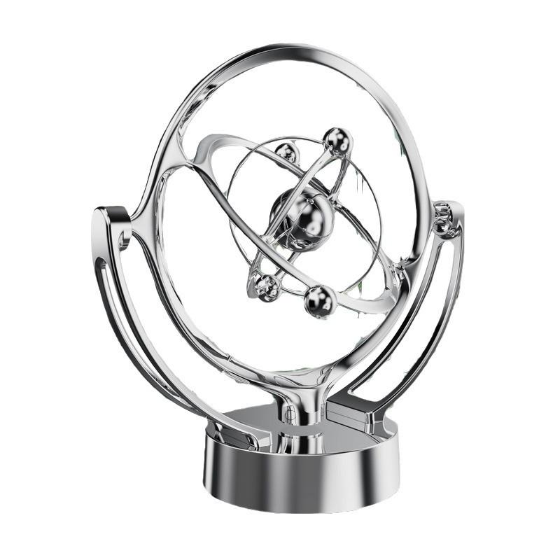 Model Desktop Of Earth'S Perpetual Motion Instrument Rotating Magnetic Shaker Celestial Instrument Orbital Pendulum Desk Gadgets
