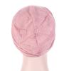 Cappello a turbante pieghevole sottile con strass Cappello lucido elastico Accessori per capelli da donna