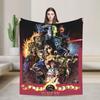 SubZero Mortal Kombat  Knitted Blankets   Plush Throw Blanket Bed Sofa Personalised UltraSoft Warm Bedspreads