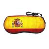 Kawaii Cartoon Glasses Case Spanish Flag Merch  Box  Eyewear Storage Box Anti-Pressure Eyeglasses Box
