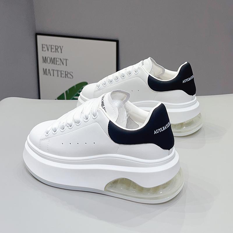 McQueen Printemps nouvelle semelle compensée chaussures à plateforme souples décontractées