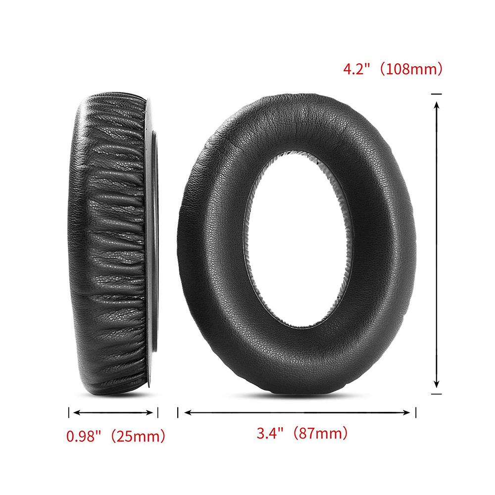 Pair Of Earpads For Sennheiser HD545 HD565 HD580 HD600 HD650 Headphone Ear Pads Cushion Memory Foam Sponge Cover Velvet Earmuffs
