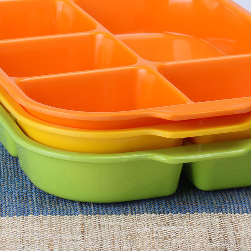 Huibao A5 Melamine 4-Compartment Meal Tray