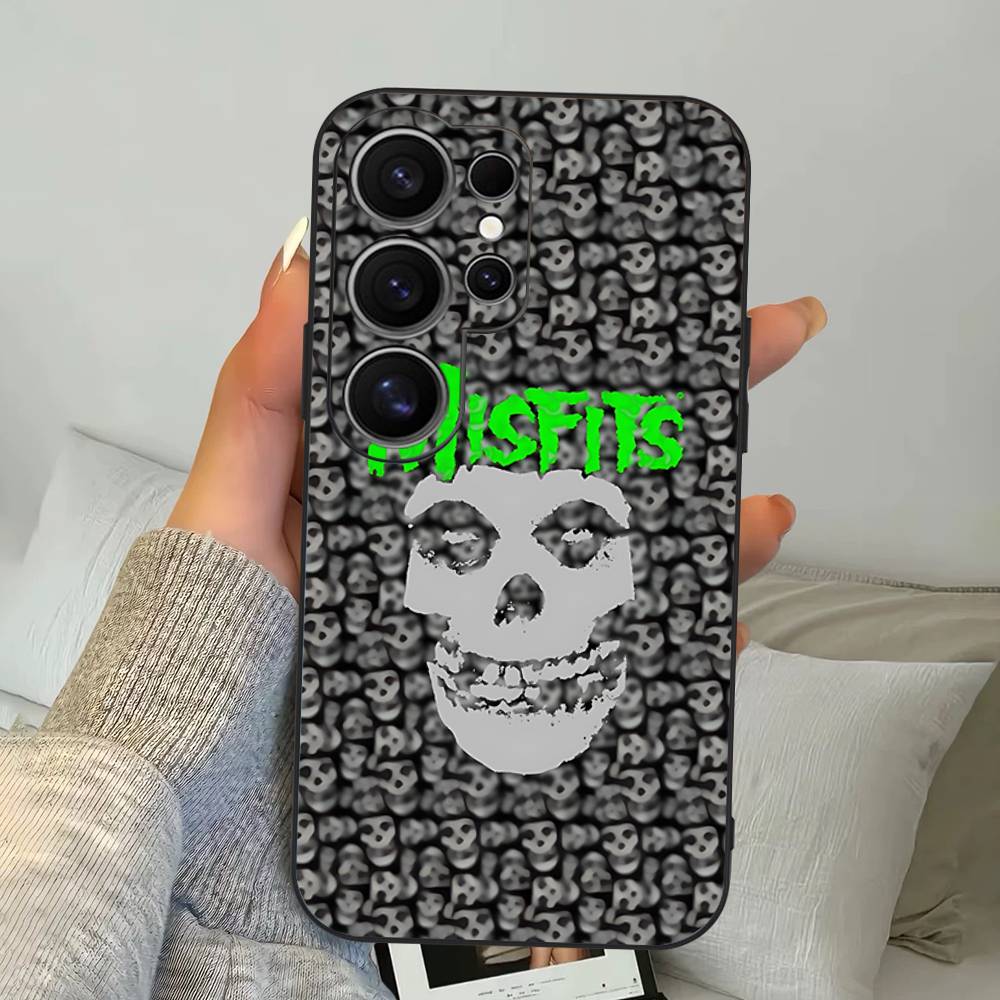 The M-Misfits G-Glenn Danzig Phone Case For Samsung S 24 Fe 25 Ultra Plus 20 Lite 21 30 22 23 24 22 Ultra 5G Fundas