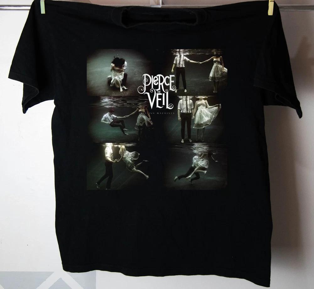 Pierce The Veil black t shirt Size S-4XL S