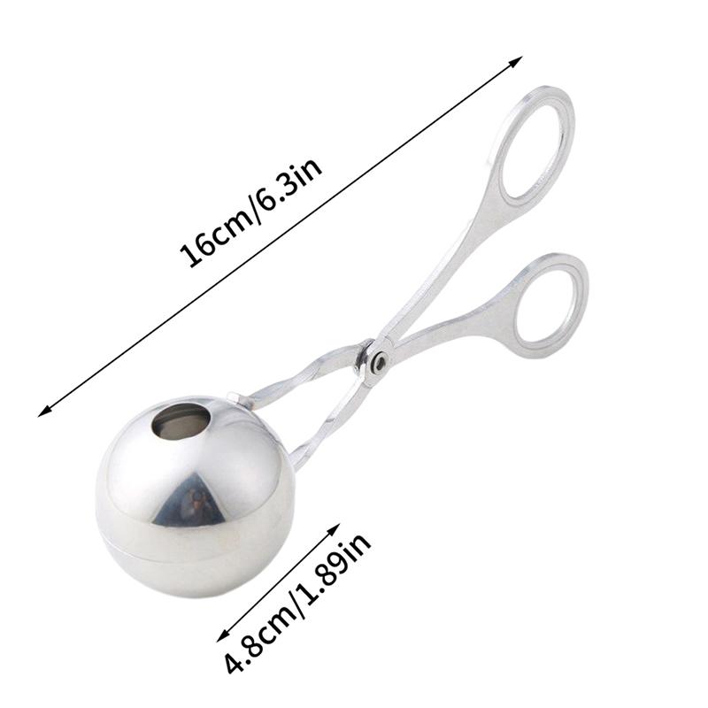 Kuchyňská vychytávka na výrobu masových koulí Nepřilnavá tlustá nerezová ocel