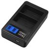 EN-EL3E EN-EL3 Double Slot LCD Display Portable USB Camera Battery Charger for D90 D80 D300S D300 D700 D200 Camera