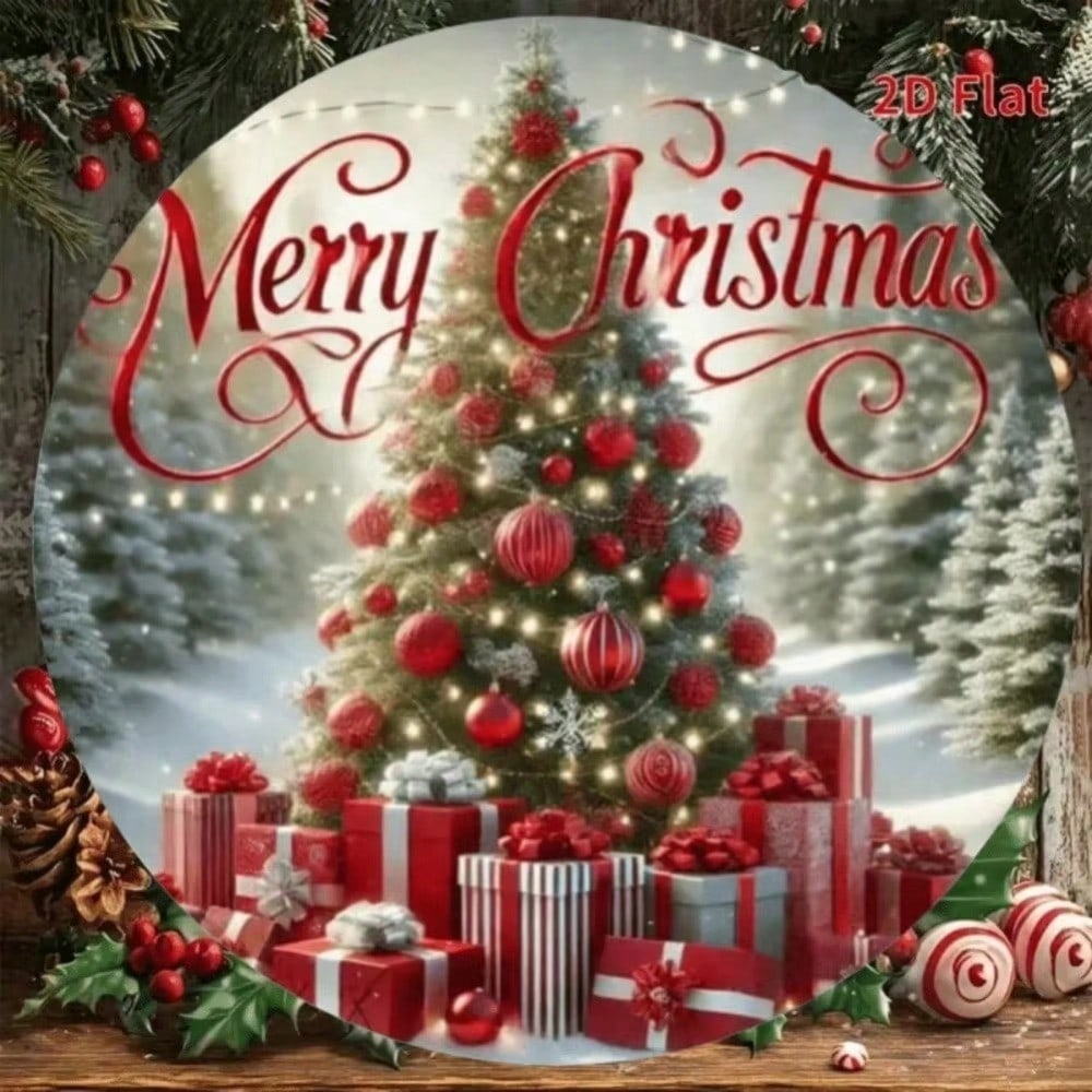 Rustic Farmhouse Apple Metal Tin Sign Basket Kitchen Wall Decor Storage Crate 20x20