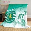 SCP Portugal: Green Emblem Excellence blanket Suitable for all seasons Camping trip Machine washable bedroom Christmas gifts
