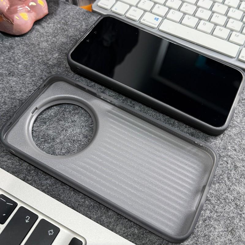 White Granule Leather Matte Case For Huawei Mate 80 Pro Max 80 RS Metal Camera Lens Ring Slim Heat Dissipation Shockproof Cover