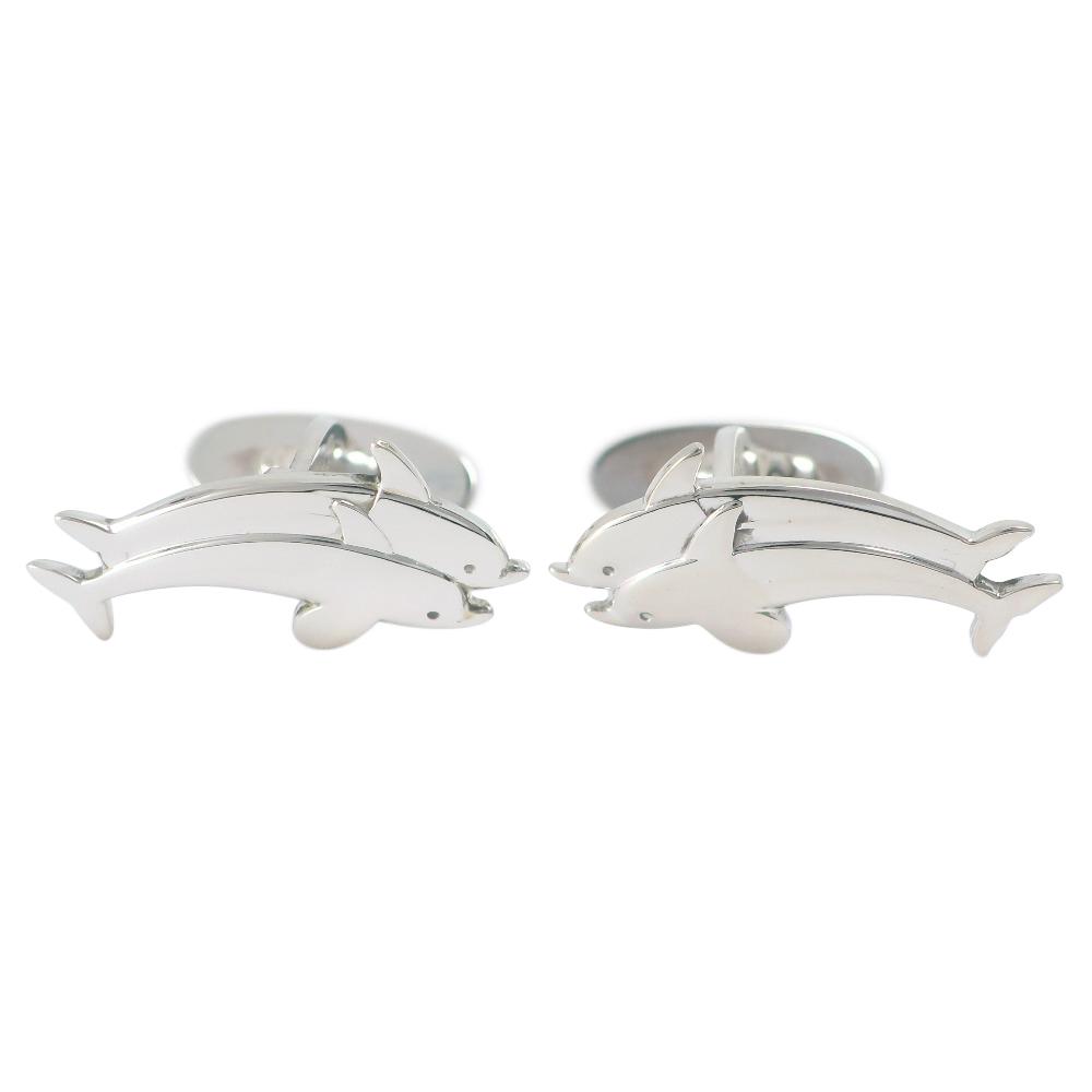 

Georg Jensen Dolphin cuffs Silver925 mens Used