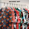 Floral Full Print Short-Sleeved Shirt Men'S Summer Drape Trendy Brand Ruffian Handsome Hawaiian Loose Casual Lapel Shirt Jacket