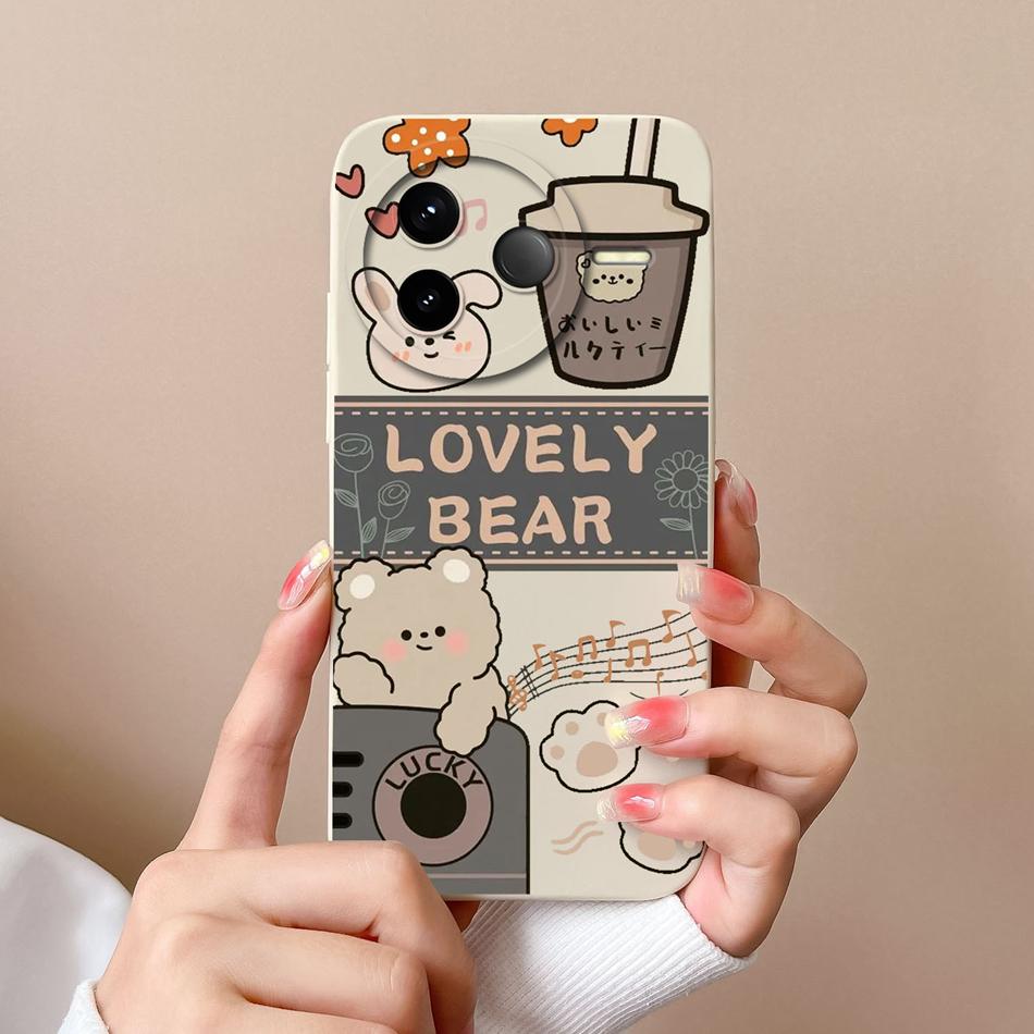 Phone Cover For POCO F7 Pro Ultra Premium Liquid Silicone Cute Case Camera Protection Anti Choc Durable Soft Phone Protectors