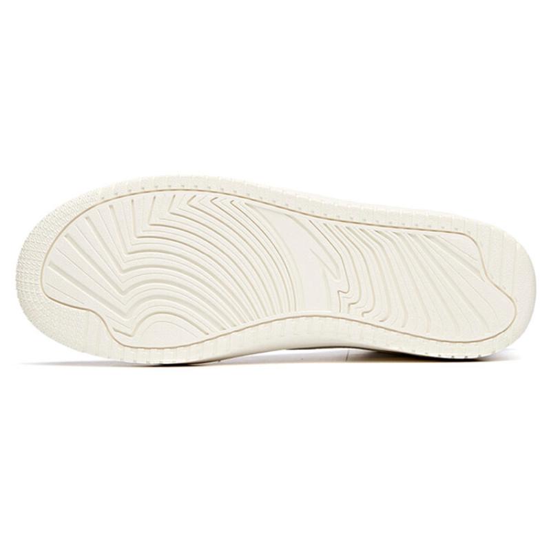 ANTA Life Collection Skateboard Shoes Men's High top White Sneakers 912038010-10