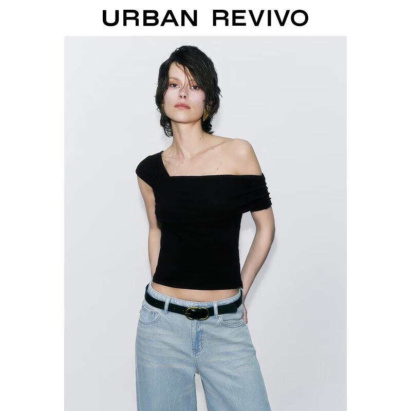 UR 2025 Women s Slim-Fit Off-Shoulder T-Shirt M